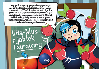 Vita-Mus z jabłkiem i żurawiną