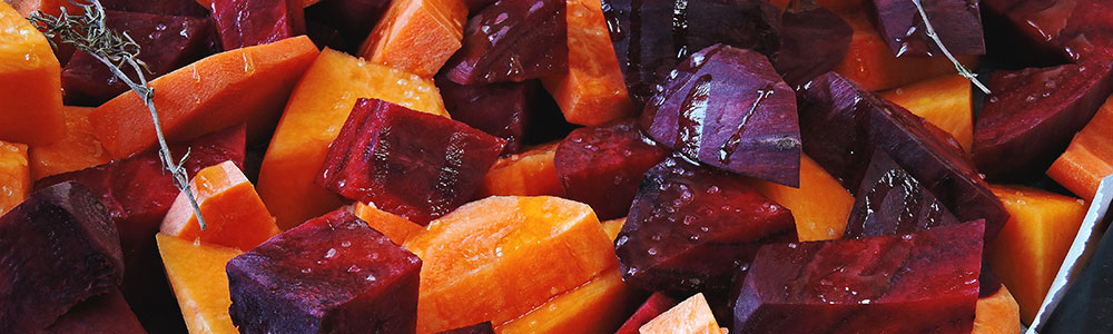 przepis na pieczone marchewki i buraki