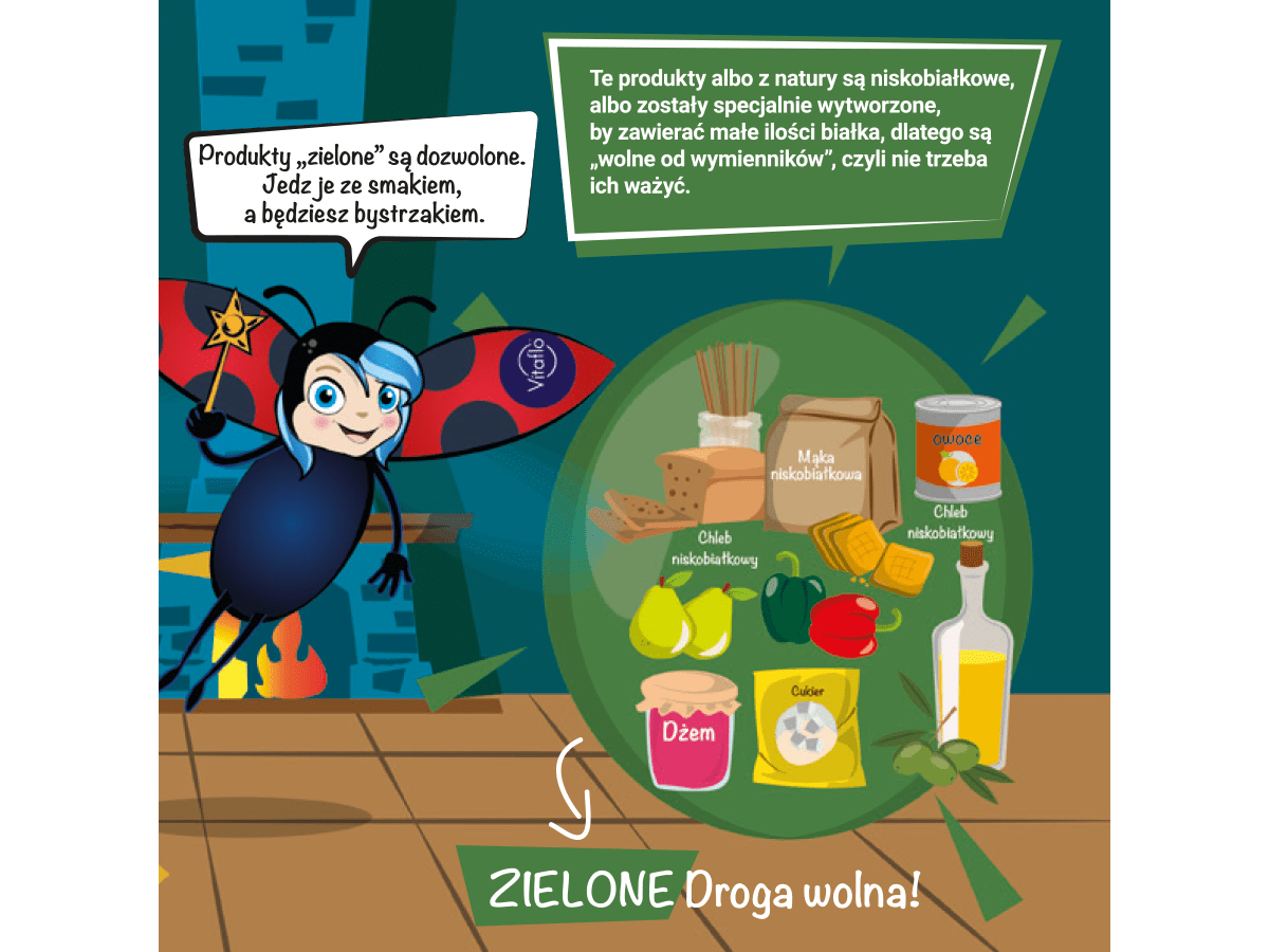 produkty zdrowe przy PKU