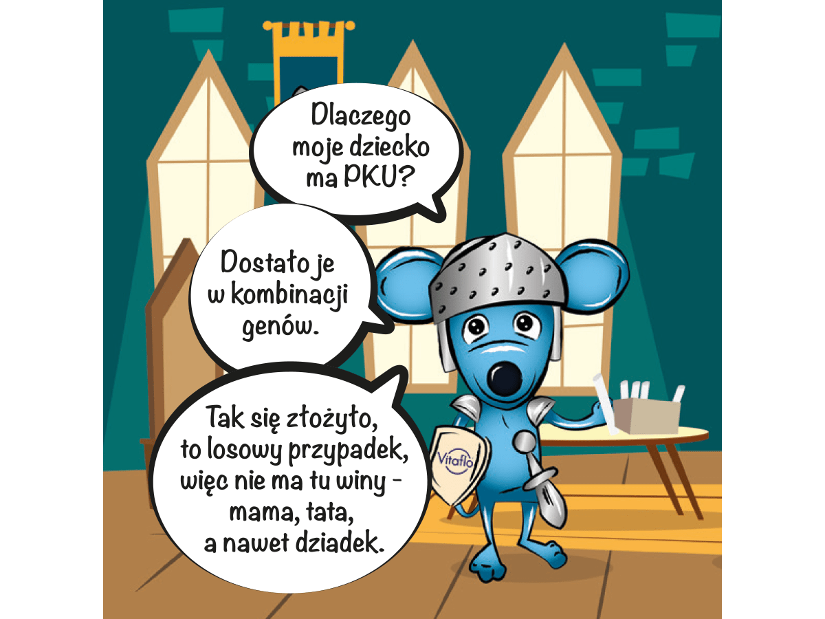 Dlaczego moje dziecko ma PKU