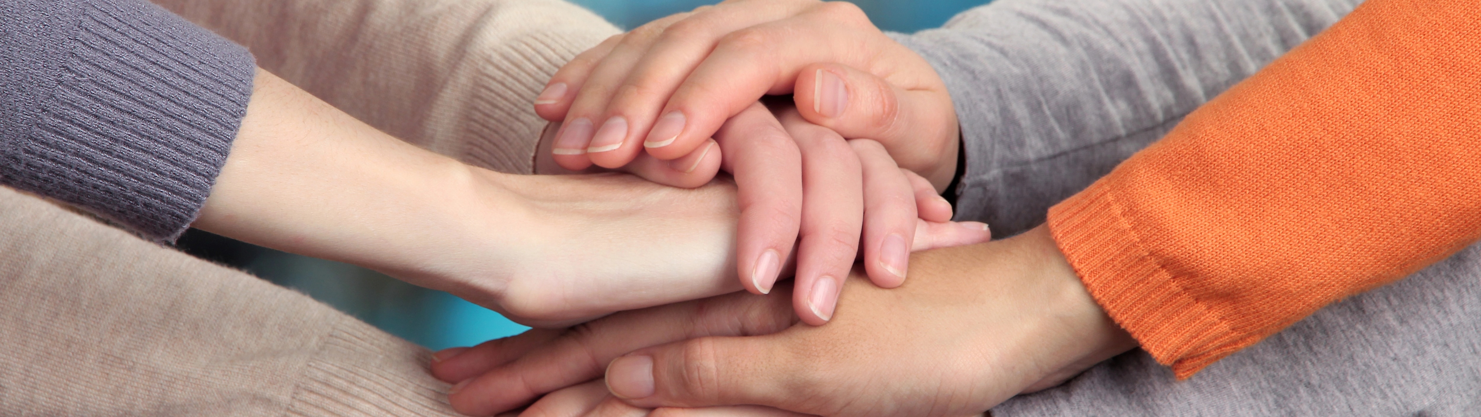holding hands